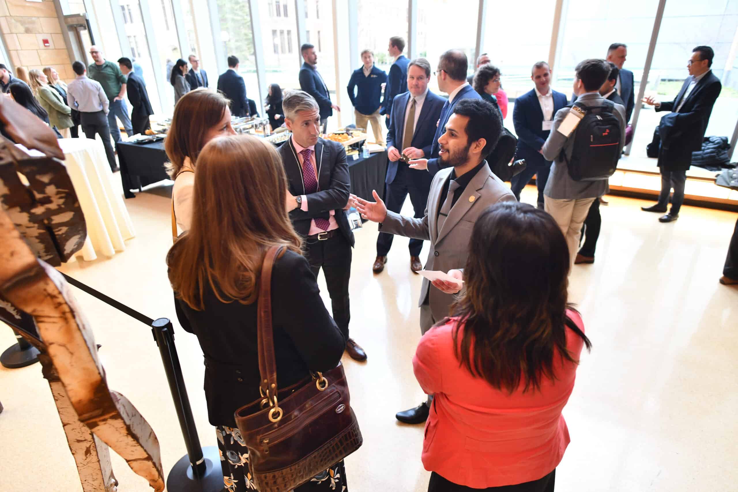 Photo from the Paton Fellows Induction Ceremony Reception