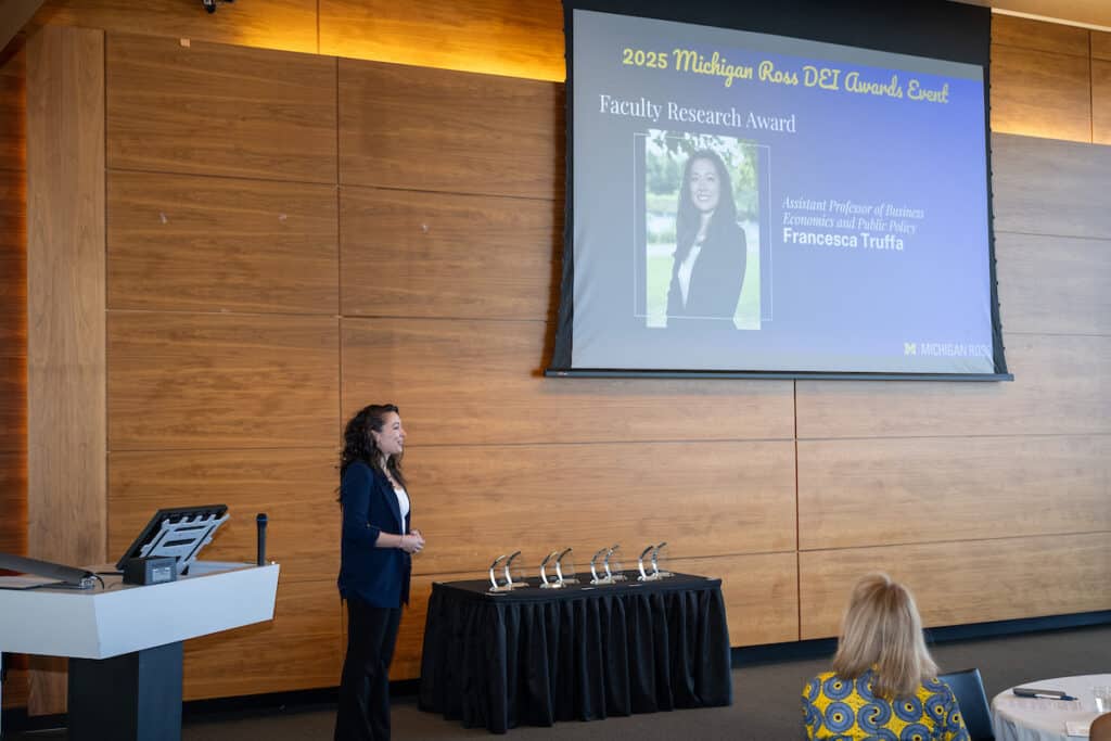 ross dei awards event; april 28, 2025