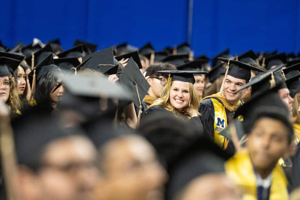 5/2/25 ross comm25 ross school of business commencement
