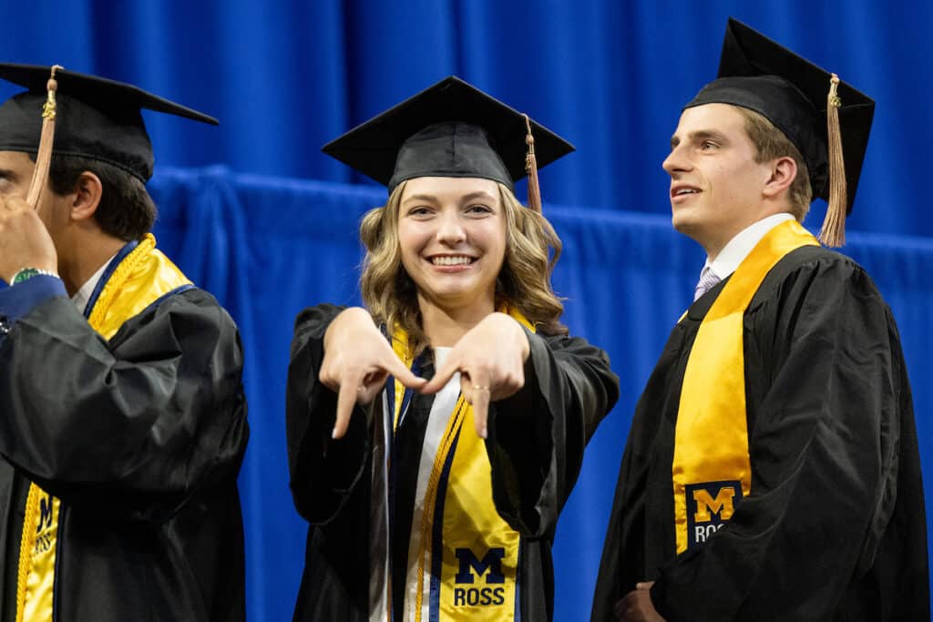 5/2/25 ross comm25 ross school of business commencement