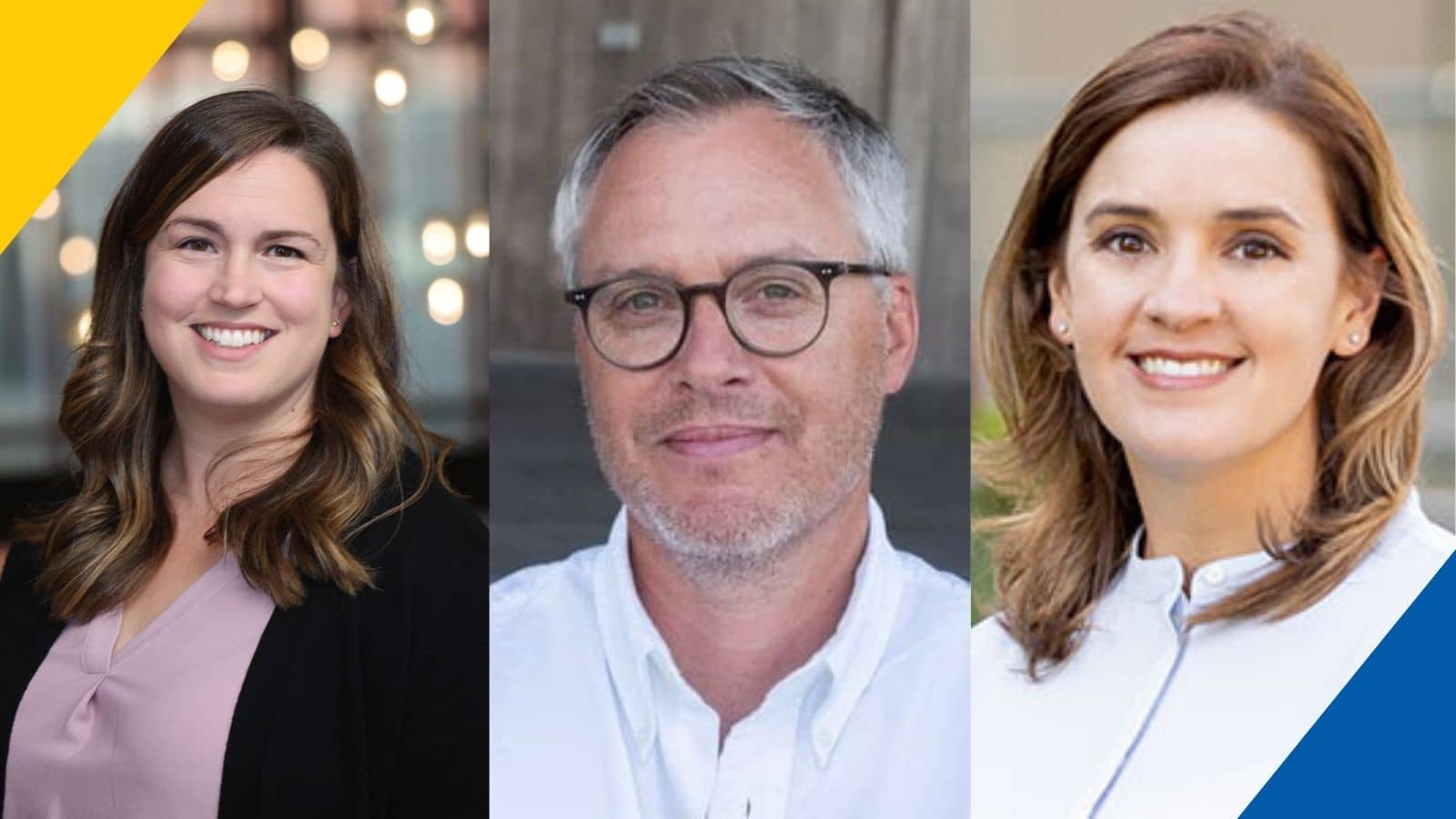 Melissa Zaksek, Gregg Latterman, and Megan Anda