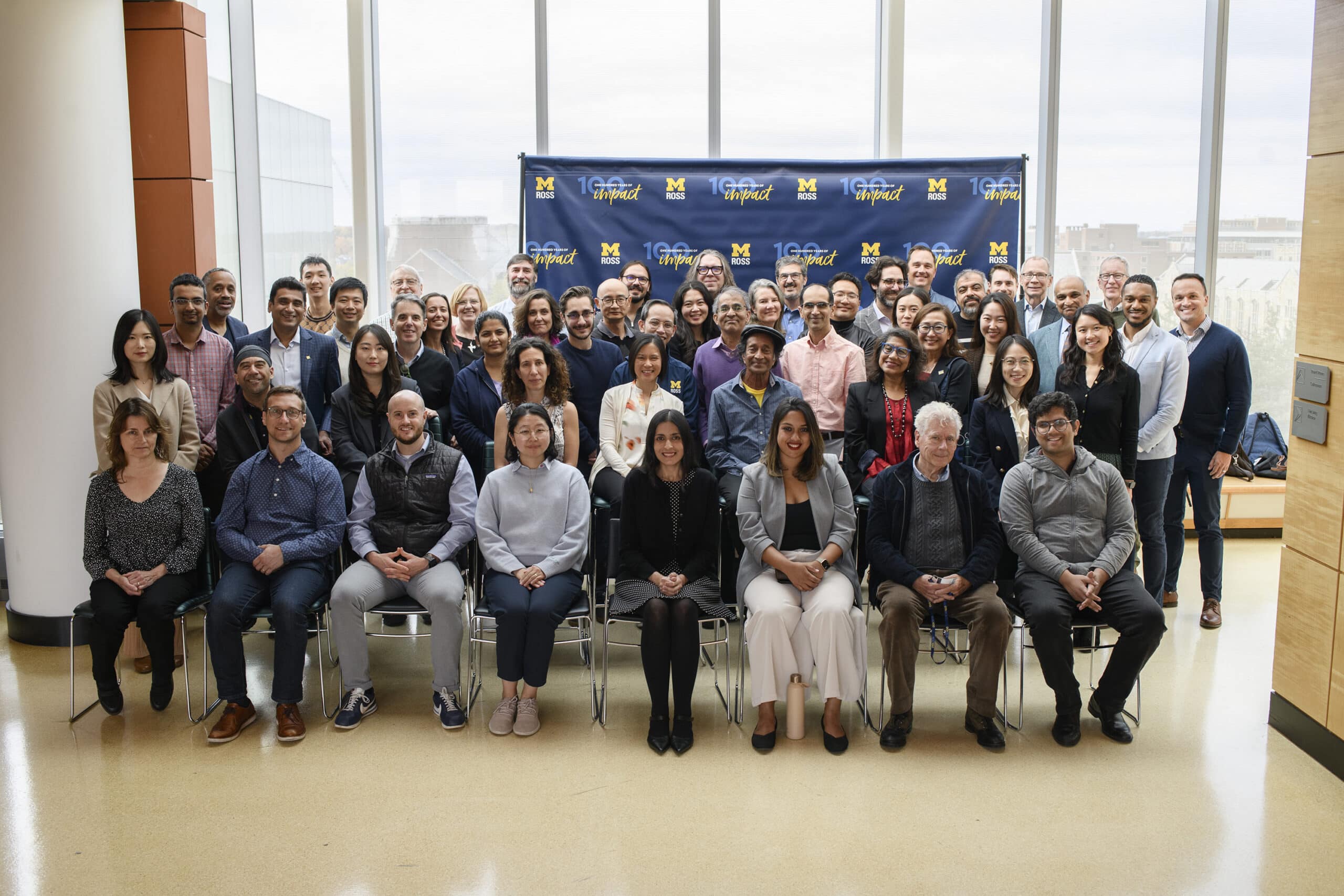 Group photo of the Michigan Ross marketing faculty