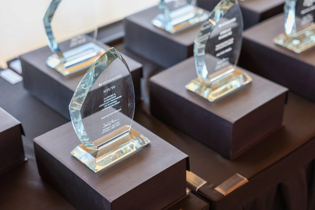 a celebration of excellence the ross faculty and staff awards event ross school of business university of michigan may 4th 2026 55249673917 o