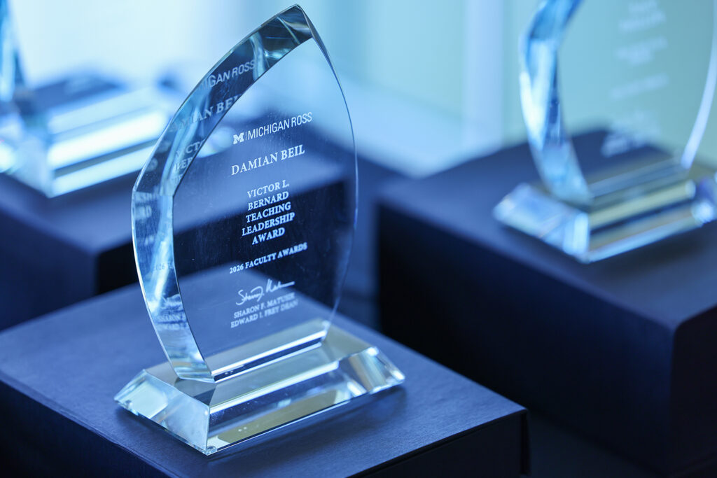 a celebration of excellence the ross faculty and staff awards event ross school of business university of michigan may 4th 2026 55249676022 o