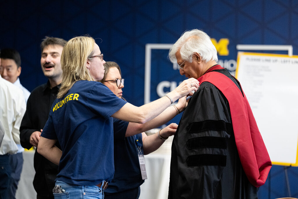 spring commencement ceremony for the 2026 graduates of the ross school of business on may 01, 2026.