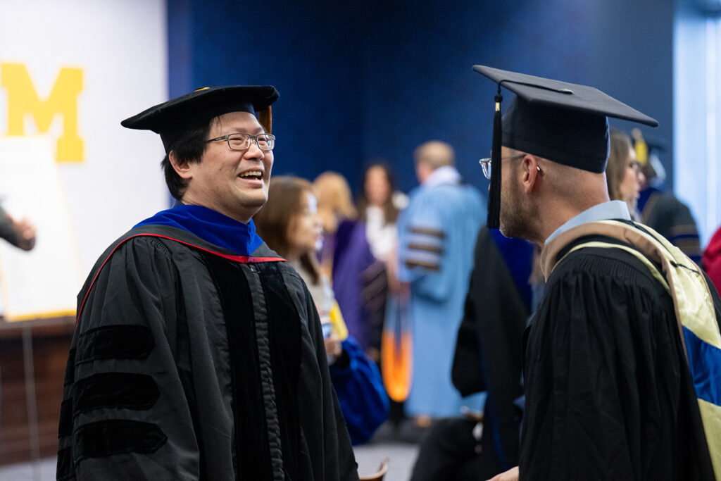 spring commencement ceremony for the 2026 graduates of the ross school of business on may 01, 2026.