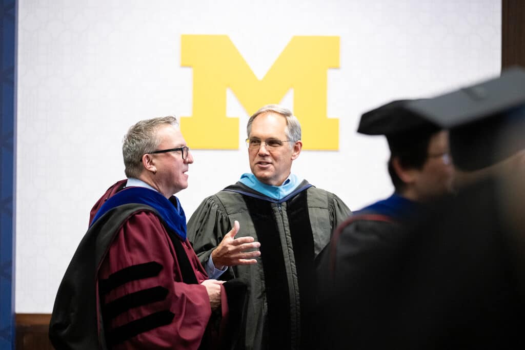 spring commencement ceremony for the 2026 graduates of the ross school of business on may 01, 2026.