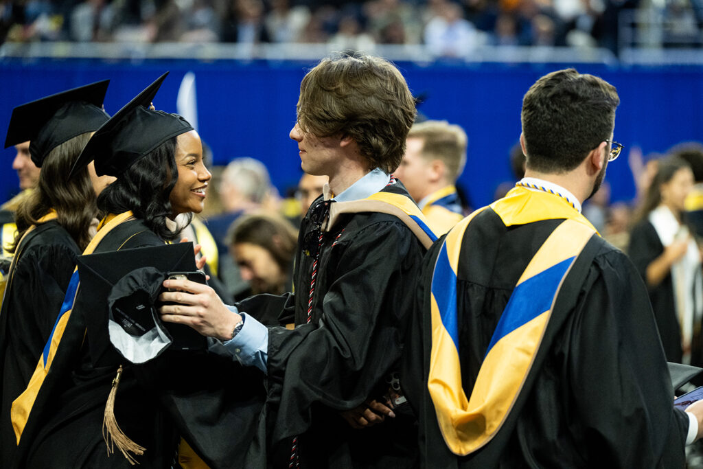 spring commencement ceremony for the 2026 graduates of the ross school of business on may 01, 2026.