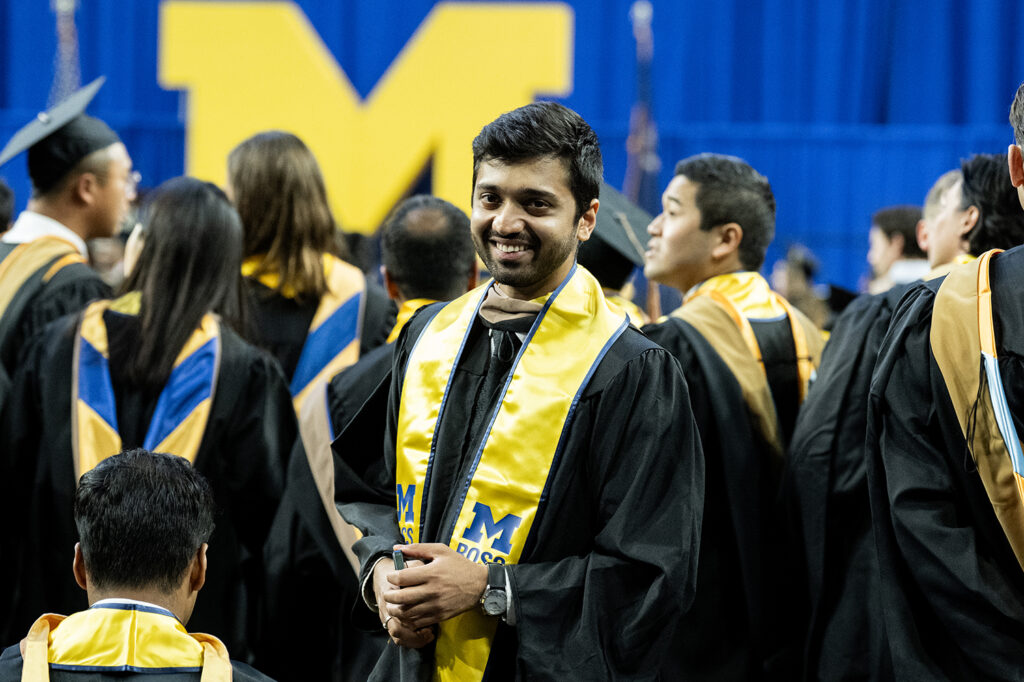 spring commencement ceremony for the 2026 graduates of the ross school of business on may 01, 2026.
