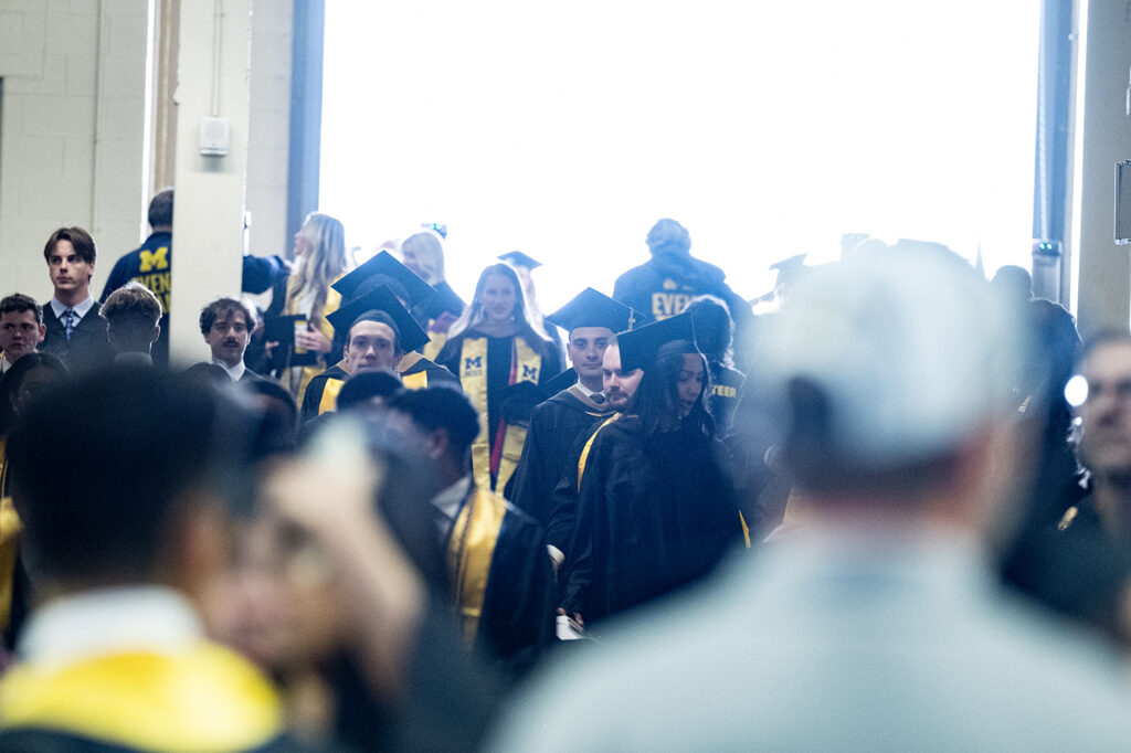 spring commencement ceremony for the 2026 graduates of the ross school of business on may 01, 2026.
