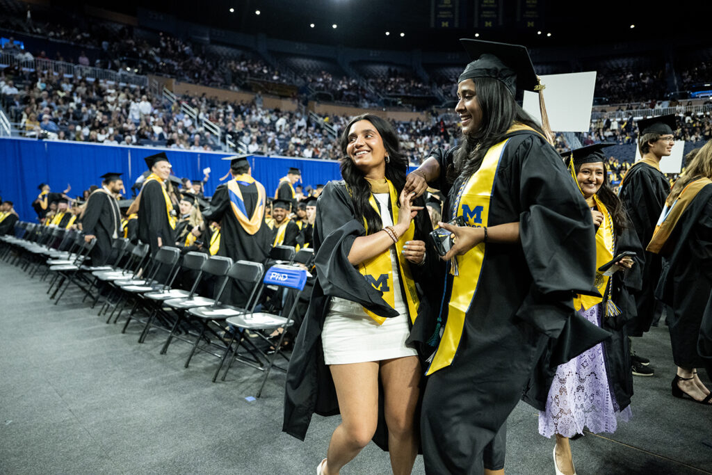 spring commencement ceremony for the 2026 graduates of the ross school of business on may 01, 2026.
