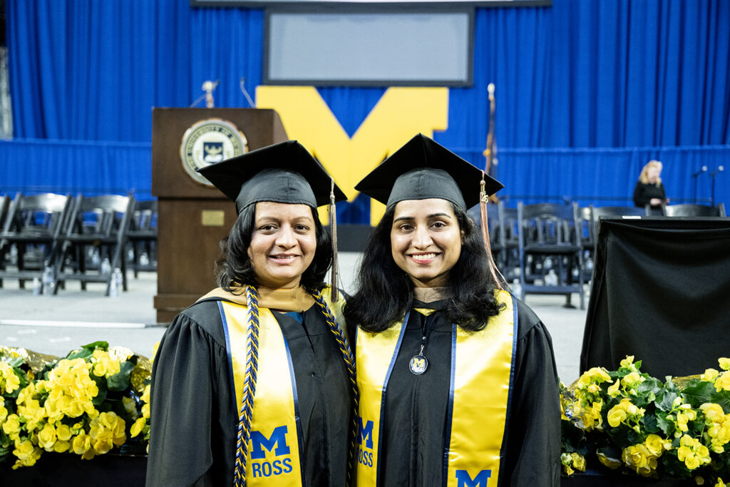 spring commencement ceremony for the 2026 graduates of the ross school of business on may 01, 2026.