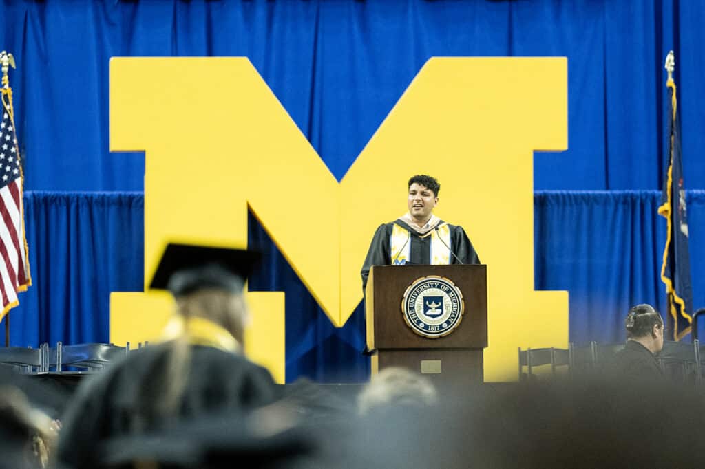 spring commencement ceremony for the 2026 graduates of the ross school of business on may 01, 2026.