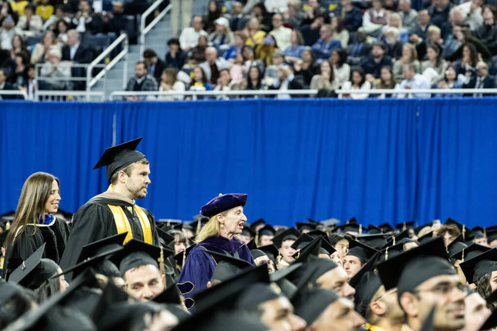 spring commencement ceremony for the 2026 graduates of the ross school of business on may 01, 2026.