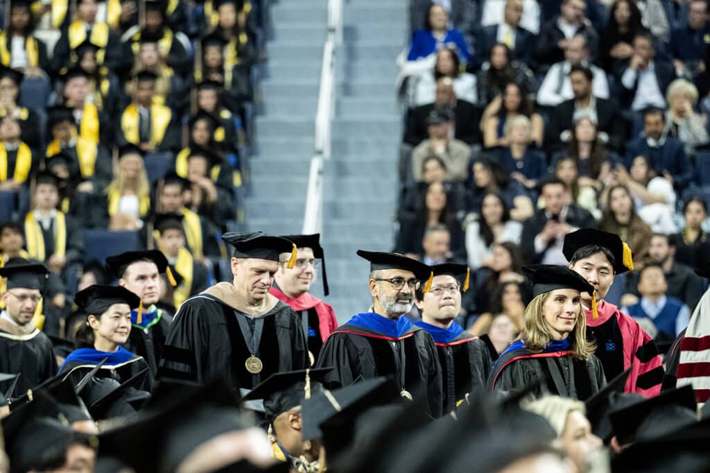 spring commencement ceremony for the 2026 graduates of the ross school of business on may 01, 2026.