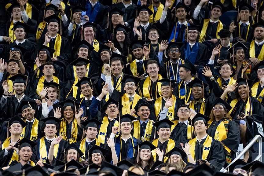 copy of 4 28 23 um ross commencement ceremony at crisler center 086