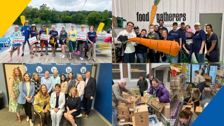 Giving back to the community Ross Report feature story