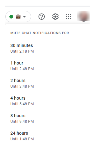 How to Set Your Status in Google Chat - Ross IT