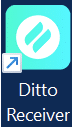 ditto receiver button