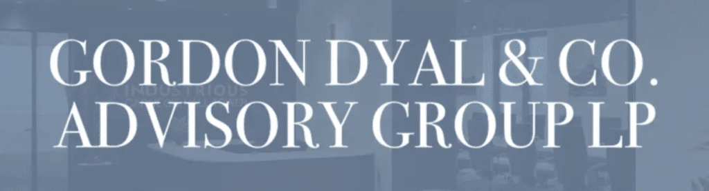 Gordon Dyal & Co. Advisory Group LP